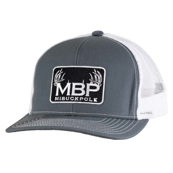MBP Richardson Trucker Hat Charcoal - Black Patch