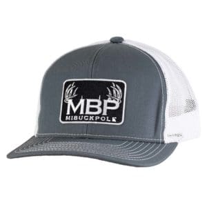 MBP Richardson Trucker Hat Charcoal - Black Patch