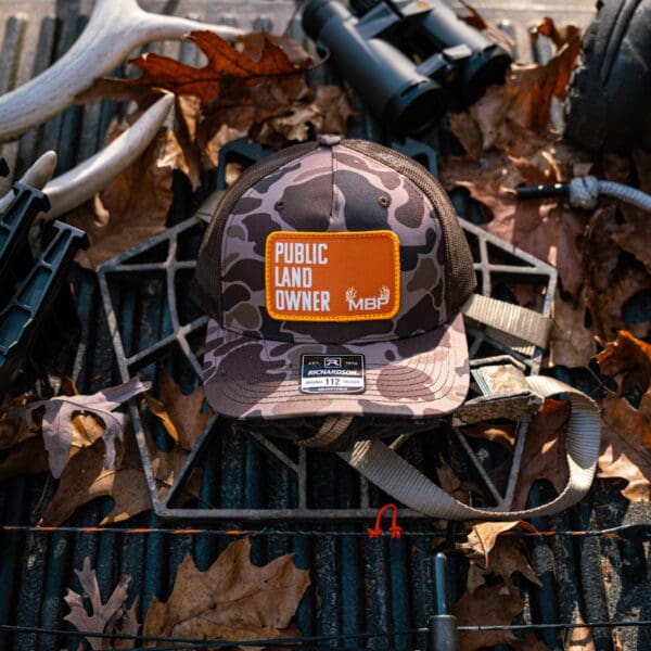 MBP Richardson Trucker Bark Duck Camo - Public Land Owner Patch
