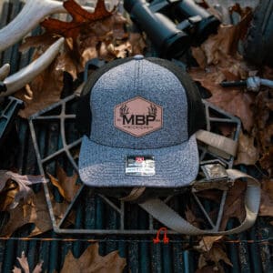 MBP Richardson Trucker Low Profile - Leather Patch