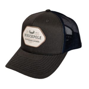 MBP Richardson Trucker Hat Charcoal Navy - Established Patch