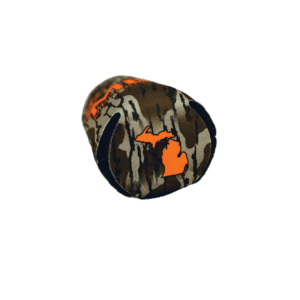 Mossy Oak Bottomland Camo Coozie - MI Buck Pole