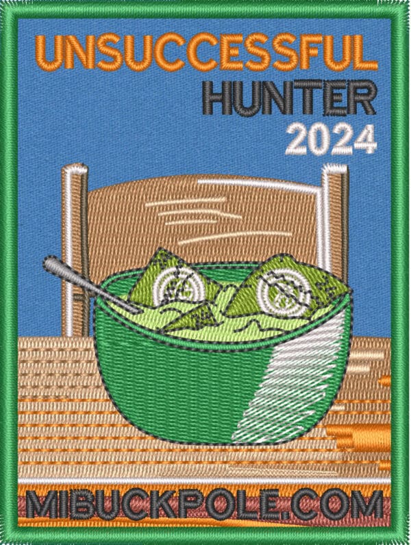 2024 Michigan UN-Successful Hunter Patch